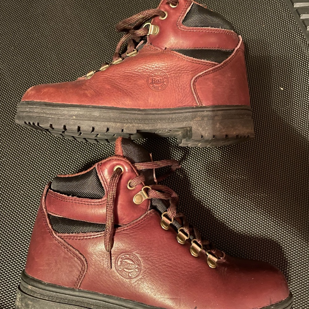 Womens Bass Leather Boots